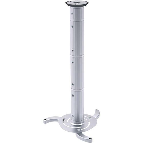 Support plafond pour projecteur SpeaKa Professional 1227390 inclinable, rotatif argent