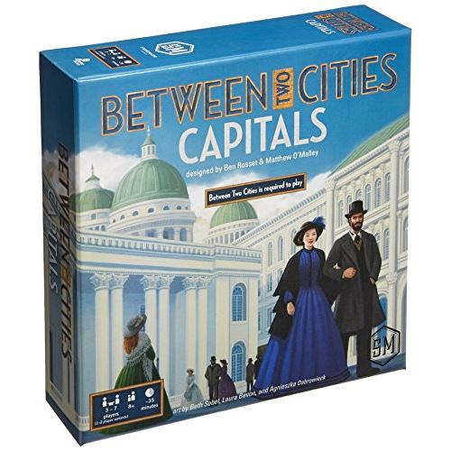 Stonemaier Games Between Two Cities Capitals Strategy Board Game