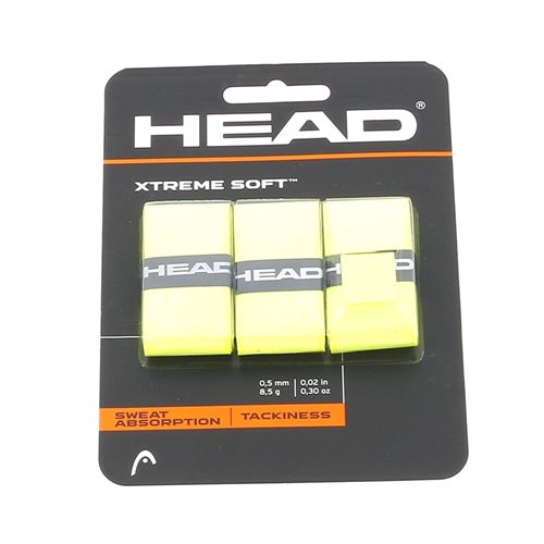 Surgrip raquette de tennis Head Xtreme soft jaune Jaune taille : UNI réf : 0