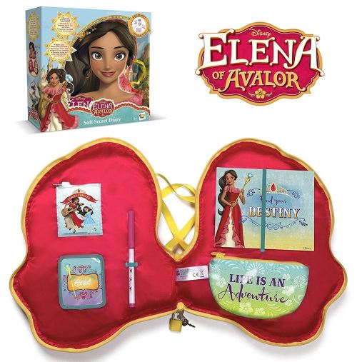 Elena d´Avalor Coussin journal sécret 26x24