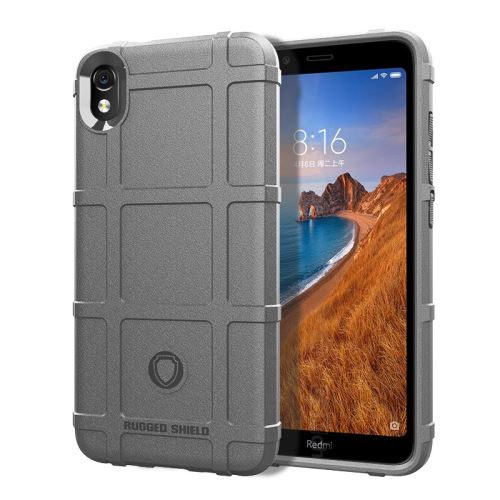 Etui Coque de protection durable anti choc pour Redmi 7A - Gris
