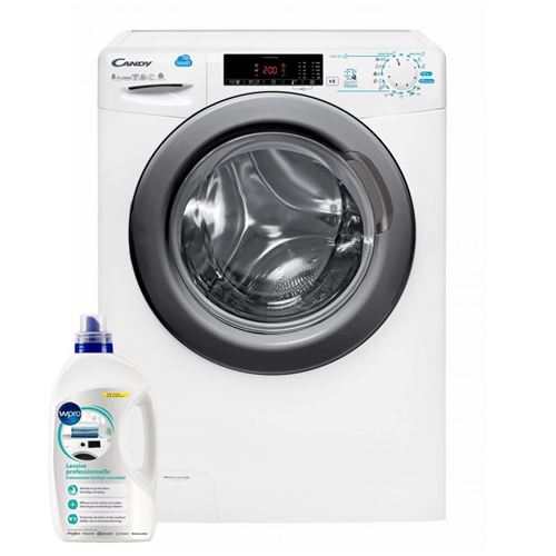 lavante séchante candy gp--csws485tdr5s 52 blanc fonction vapeur : lancée en fin de cycle, la vapeur permet de réduire le nombre de plis et donc le temps de repassage. elle renforce aussi l'hygiène des textiles et retire les mauvaises odeurs.