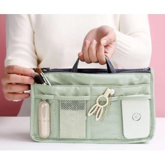 NOVAGO 2 Organiseurs Pochette Sac de Rangement interieur pour Sac a Main ou Sac de Voyage Menthe Flamant Organiseur de sacs a main Achat prix fnac