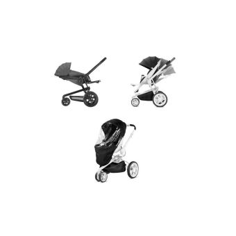 Poussette 3 roues Moodd Quinny Black Devotion Noir Achat prix fnac