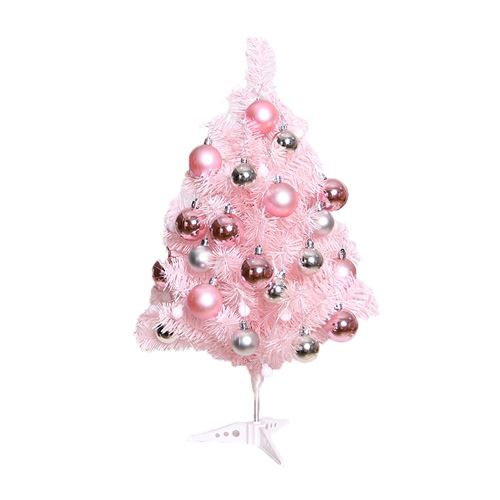Sapin de Noël mini 60cm pour la décoration / cadeau-pink-rose