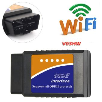 V03HW WIFI OBD2 ECU Interface ordinateur voiture détecteur de