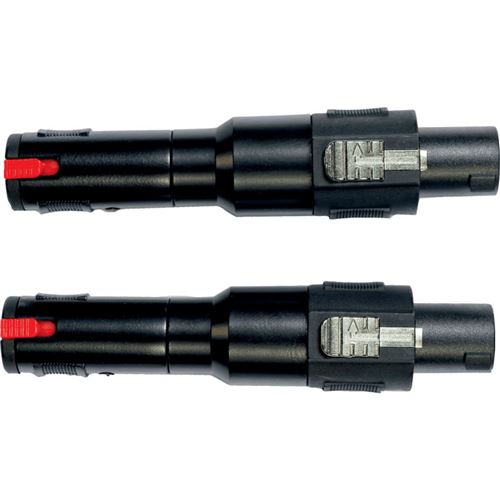 Yellow cable ad31 adaptateur speakon male / jack femelle 6,35 - 2 pieces