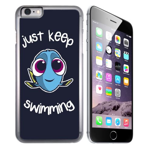Coque pour iPhone 7 just keep swimming