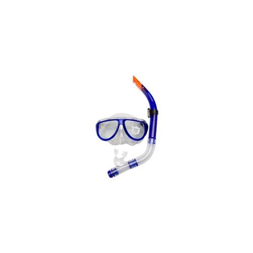 Waimea Masque de plongée senior avec tube respiratoire bleu cobalt