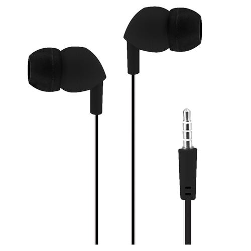 T'nB BE COLOR - Écouteurs avec micro - intra-auriculaire - filaire - jack  3,5mm - noir - Ecouteurs - Achat & prix