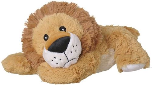 Welliebellies lion de jouet d'échauffement 30 cm brun clair