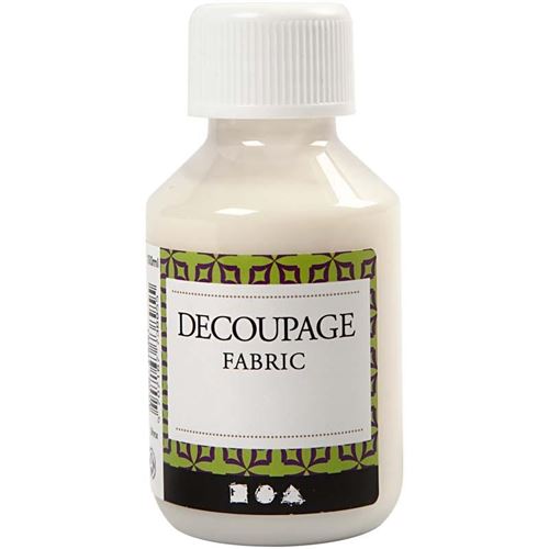 Creotime découpage colle laque textile 100 ml