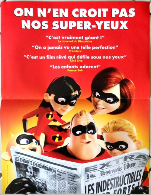 Les Indestructibles AFFICHE CINEMA ORIGINALE