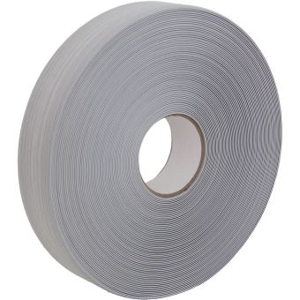 Plinthe pliable PVC décor frêne gris, flexible, adhésive, 25 mètres - 1