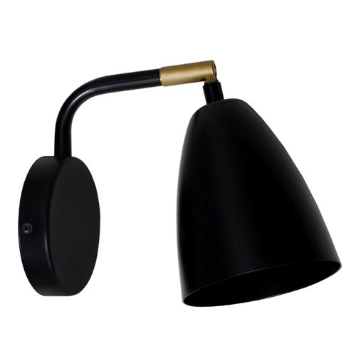 Applique Olof - Metal noir - E14 40W