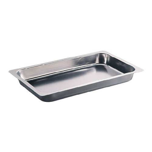 Plat à rôtir inox profond gn 1/1 bourgeat
