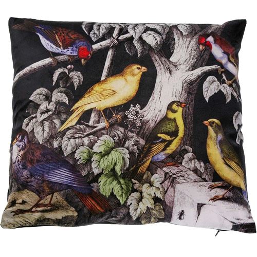 Versa - Coussin imprimé oiseaux sur branche 45 cm