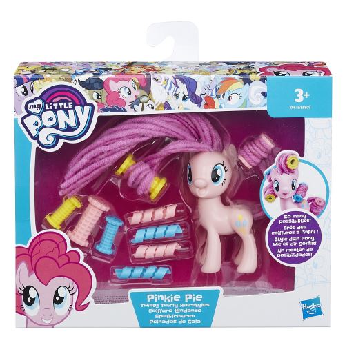 My little pony - poney - pinkie pie bouclettes et frisettes - poney rose - friendship magic - poupee