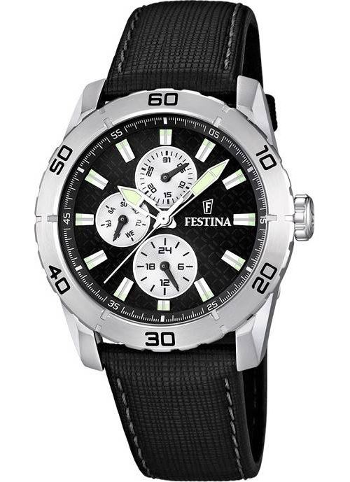 Montre Homme Festina Sport F16607/3 Bracelet et cadran noir
