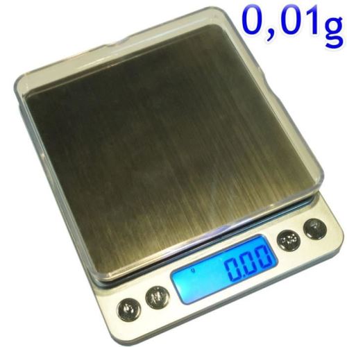Balance de pr&eacute;cision pro XL 0.01g-Max 500g Balance de cuisine