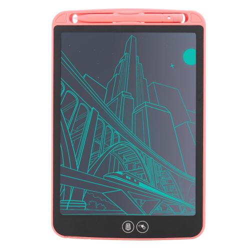 Tableau d'écriture LCD 10'' pour Enfants - Rose