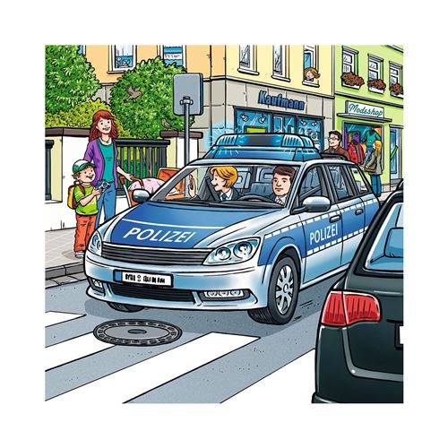 Puzzle Ravensburger - Le sauvetage, 3x49 pièces