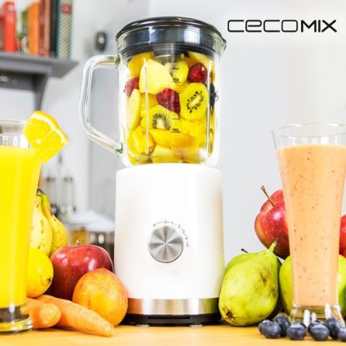 Robot Blender à lames en titane - mixe et pulvérise à pleine vitesse - Fonction glace pilée