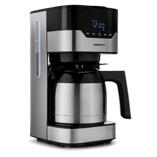 Cafetiere Filtre Programmable Avec Carafe - Medion - Md 18458 - Isotherme - 900W - 1,2 L