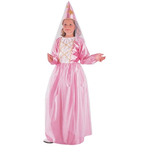 Costume fairy chapeau princesse rire et confetti rose taille 9 à 11 ans