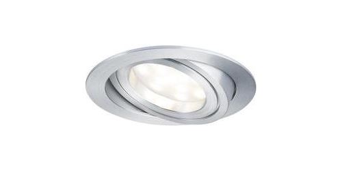 Spot LED encastrable LED intégrée Paulmann Coin 92797 blanc chaud 20.4 W aluminium set de 3