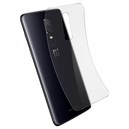 Film arrière One Plus 6 Protection Latex Flexible 9H Ultra-fin Transparent