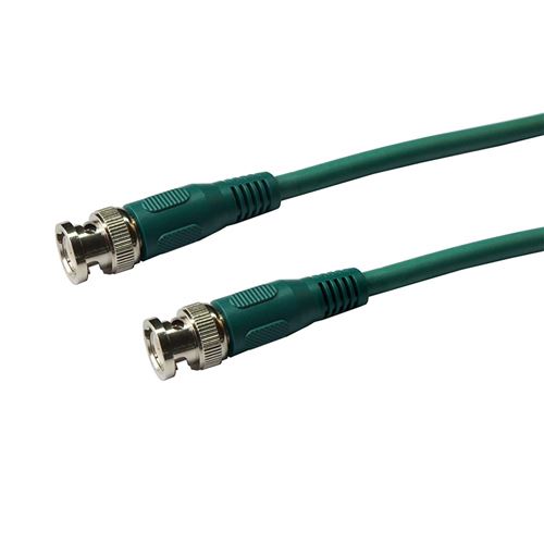 Linéaire VR16E Câble BNC Mâle/Mâle pour Caméra de surveillance/DVR/lecteur enregistreur Vert