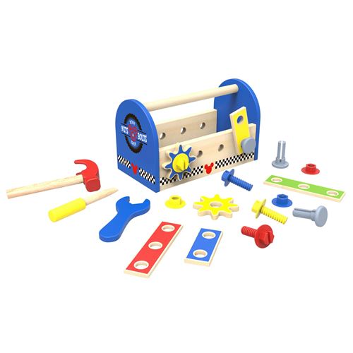 Jouet en bois - Boîte à outils en bois Mickey