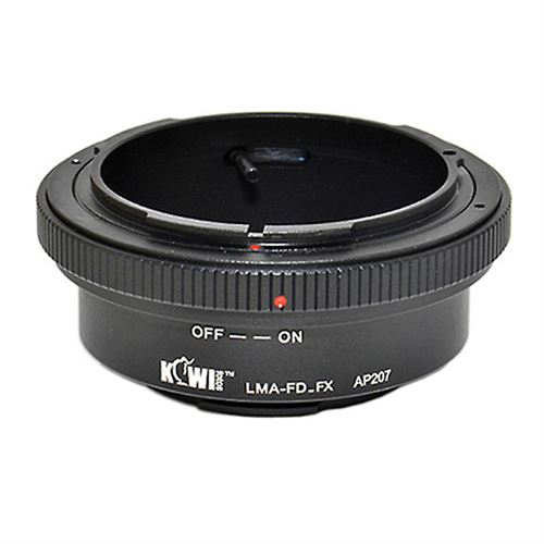 Adaptateur Bague Objectif Canon FD vers Boitier Appareil Photo Fujifilm X-Pro 1