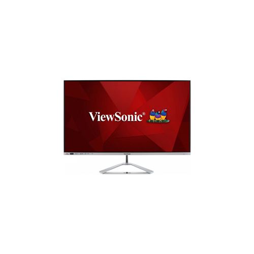 ViewSonic VX3276-2K-MHD-2 - LED-monitor - 32" (31.5" zichtbaar) - 2560 x 1440 WQHD @ 75 Hz - IPS - 250 cd/m² - 1200:1 - HDR10 - 4 ms - 2xHDMI, DisplayPort, Mini DisplayPort - luidsprekers