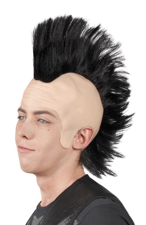 Boland perruque Punk hommes noir