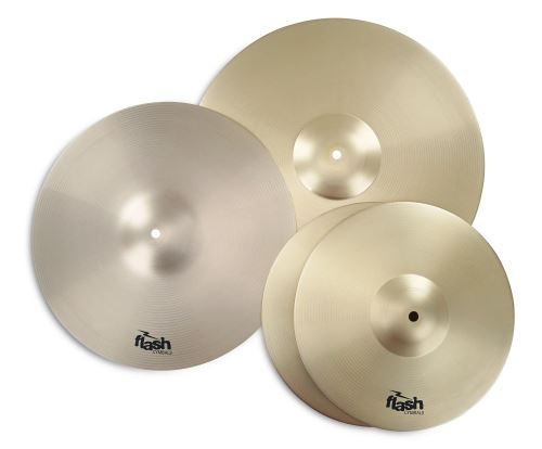 FLASH Impact Series 368 set de cymbales, laiton