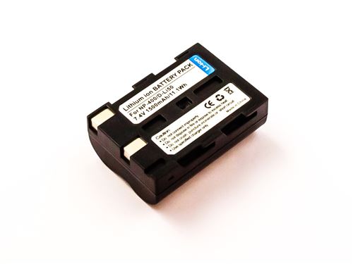 Batterie compatible MIN NP-400, Li-ion, 7,4V, 1500mAh, 11,1Wh