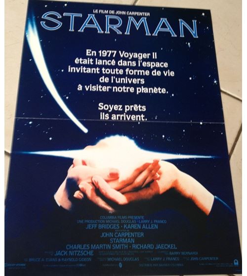 Starman AFFICHE CINEMA ORIGINALE