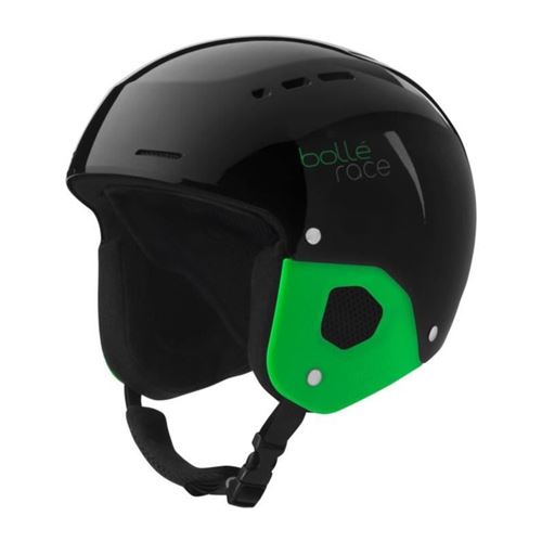 BOLLE Casque de ski enfant Quickster Shiny - Mixte - Noir et vert
