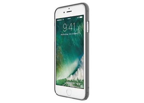 JustMobile Tenc - Achterzijde behuizing voor mobiele telefoon - polycarbonaat - matzwart - slank ontwerp - voor Apple iPhone 7, 8