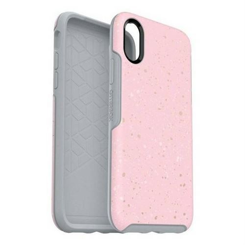 OtterBox Symmetry Series - Achterzijde behuizing voor mobiele telefoon - polycarbonaat, synthetisch rubber - on fleck - voor Apple iPhone X, XS