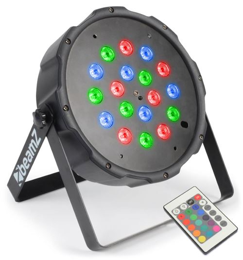 Beamz Flatpar - Projecteur Par 18X Led Rgb