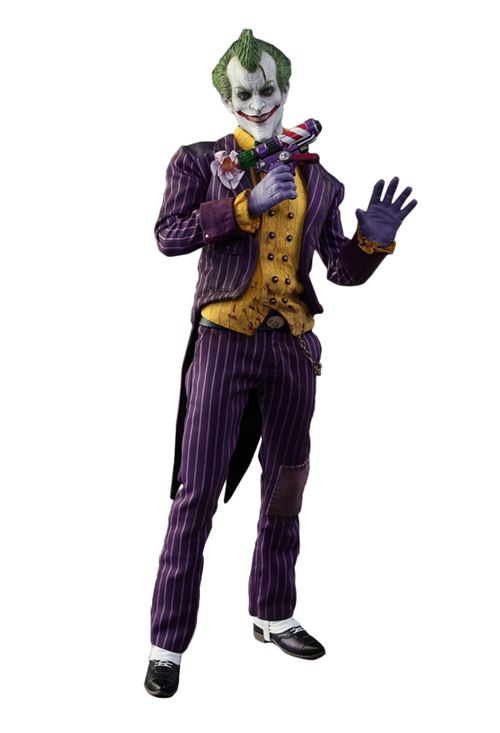 Infantil Valiente Vibrar Figura Hot Toys VGM27 DC Comics Batman: Arkham Asylum The Joker -  Merchandising Cine | Fnac