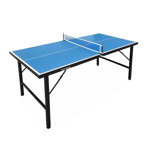 Table De Ping-Pong Pliable avec roulettes, Table De Ping Pong Intérieur  Enfant/Adulte, Table De Ping-Pong Professionnelle, 274x152,5x76cm :  : Sports et Loisirs