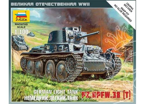 Zvezda - Char allemand 38T