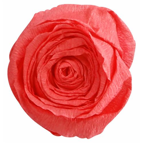 Rouleau de papier cr&eacute;pon 75% 2,50x0,50m saumon