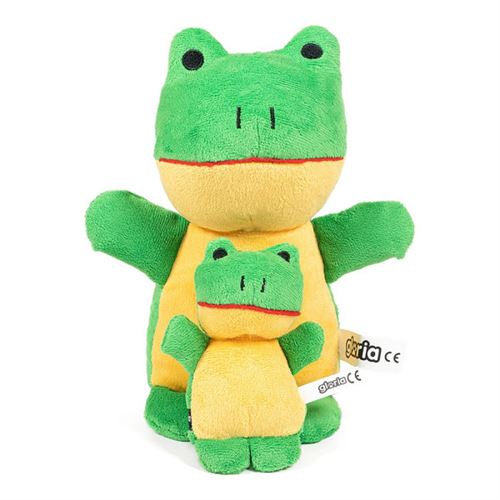 Meilleurs prix pour Jouet pour chien en peluche Gloria Rafiki 20 cm Grenouille