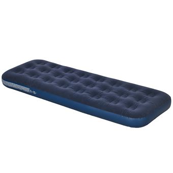 Matelas Gonflable 1 Personne Avec Pompe Intégrée - 190x99x46 Cm - Autogonflant En 2 Min - PVC Renforcé