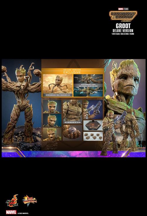 Figurine Hot Toys LMS005 - Marvel Comics - Guardians Of The Galaxy Vol.2 -  Groot - Figurine de collection - à la Fnac